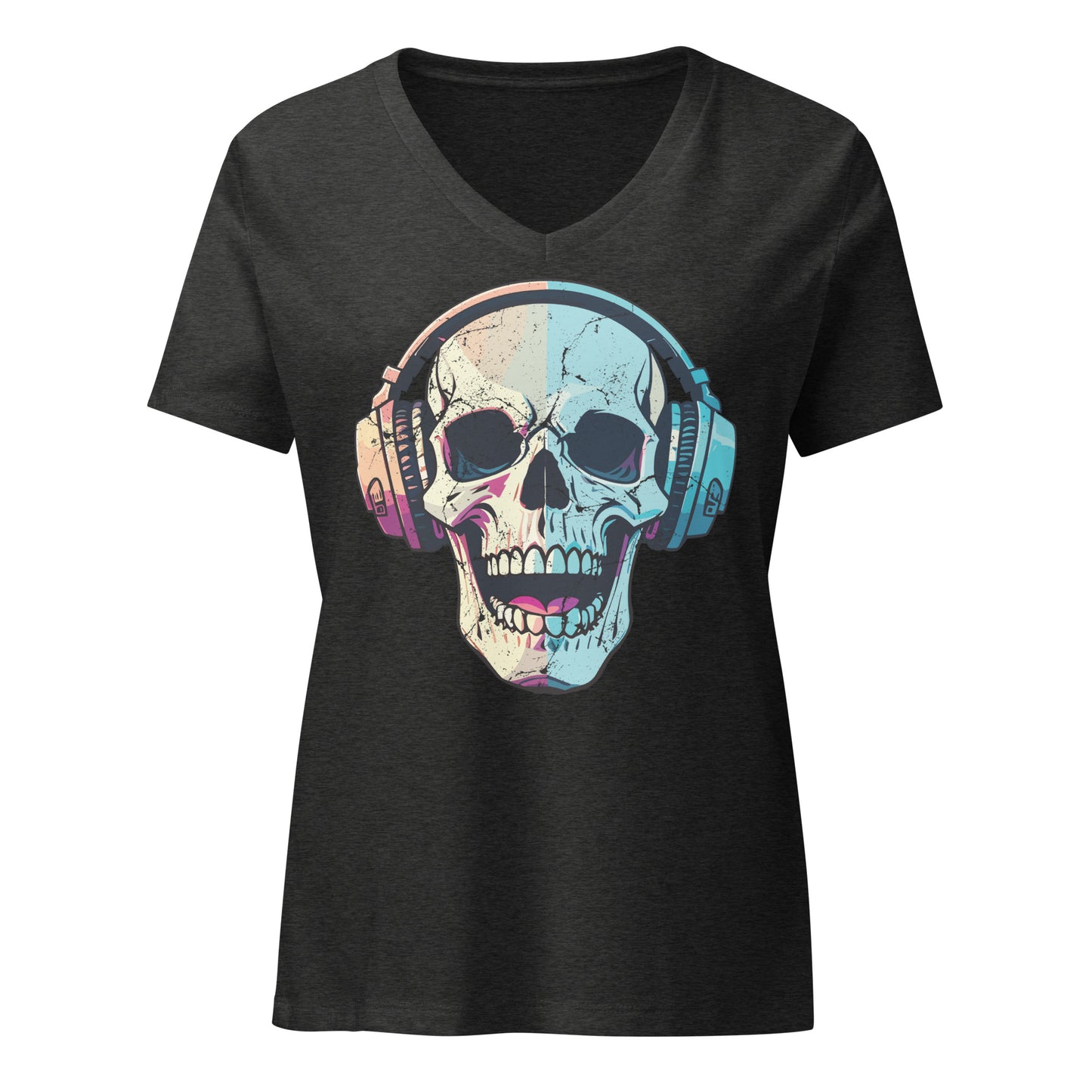 Skull | V-Neck T-Shirt