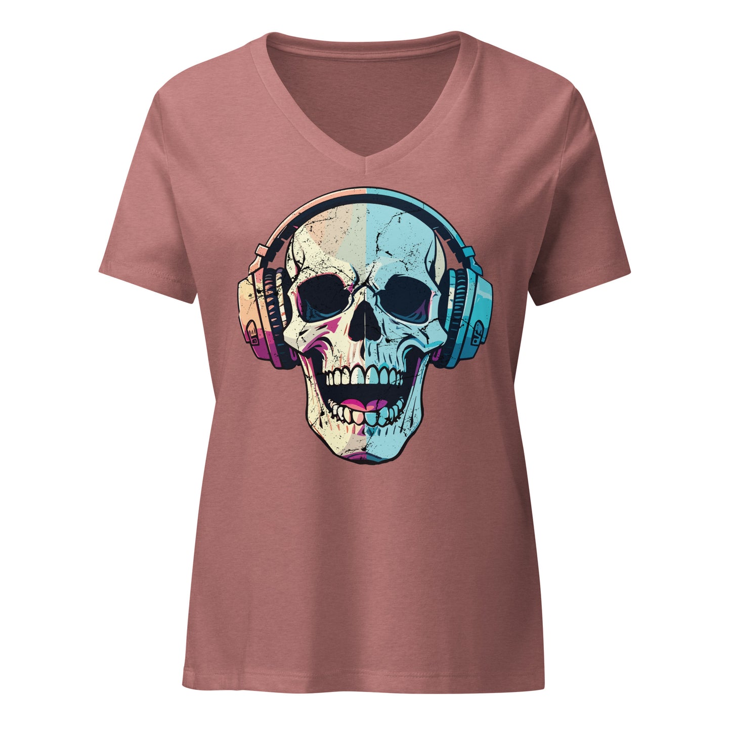 Skull | V-Neck T-Shirt