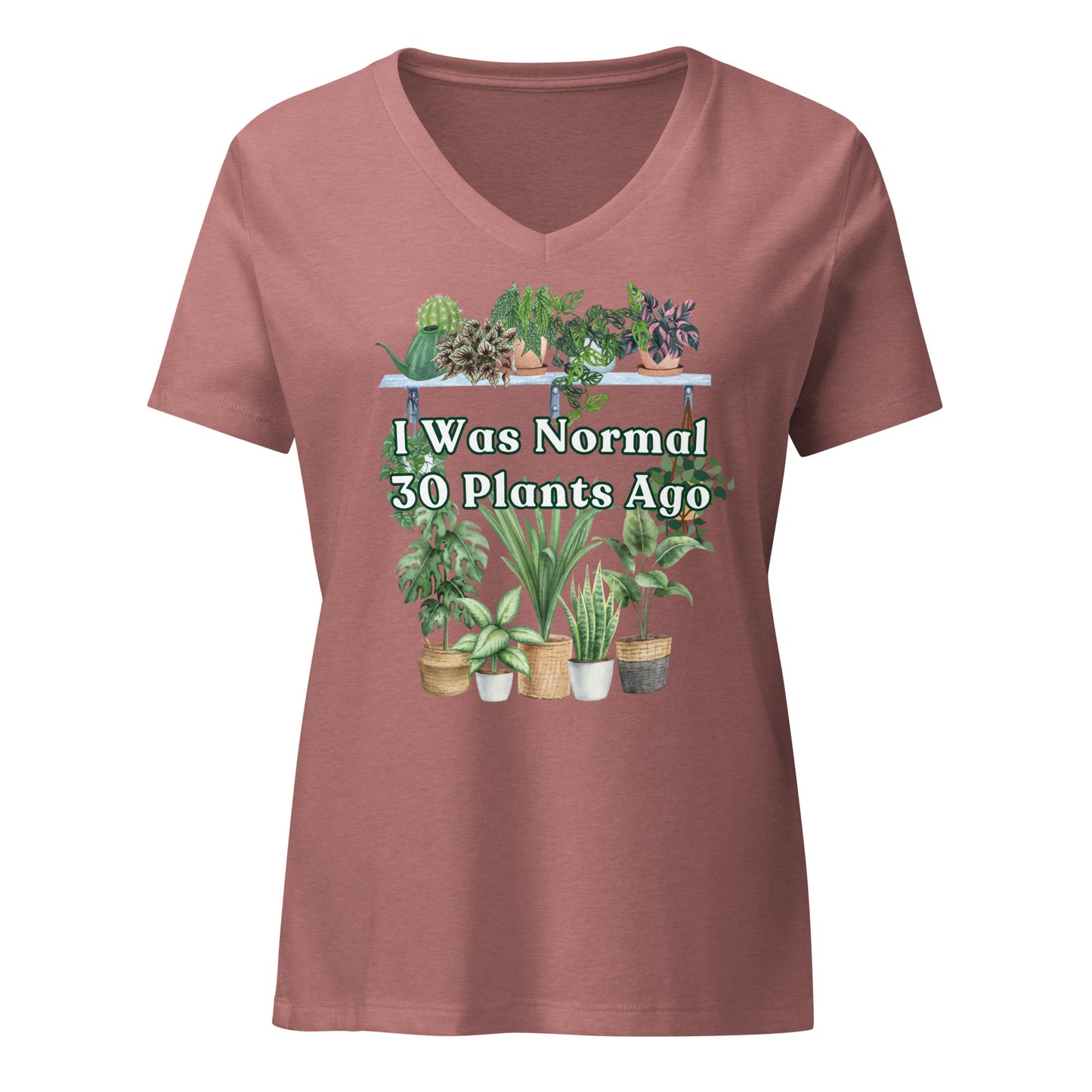 30 Plants Ago | V-Neck T-Shirt
