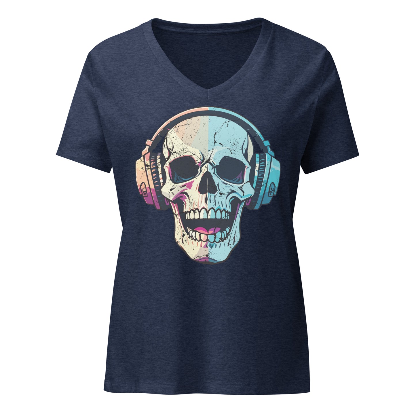 Skull | V-Neck T-Shirt