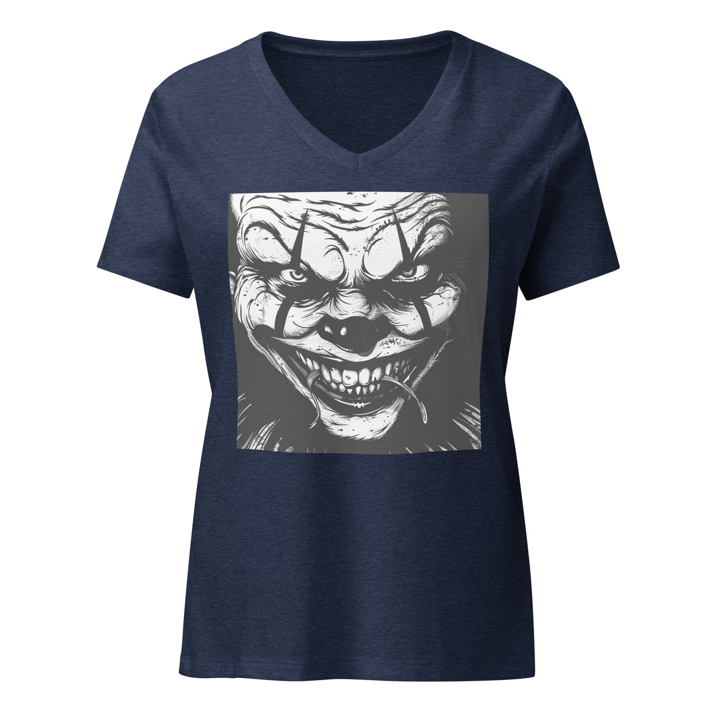 Creepy Clown | V-Neck T-Shirt