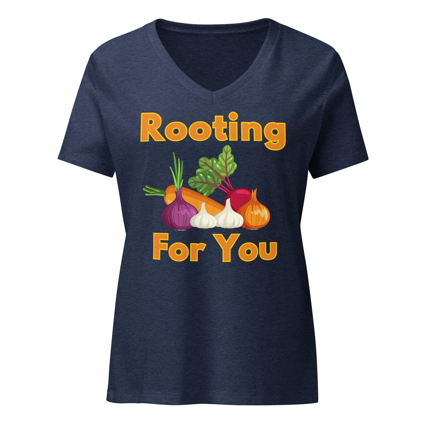 Rooting For You Colorful | V-Neck T-Shirt