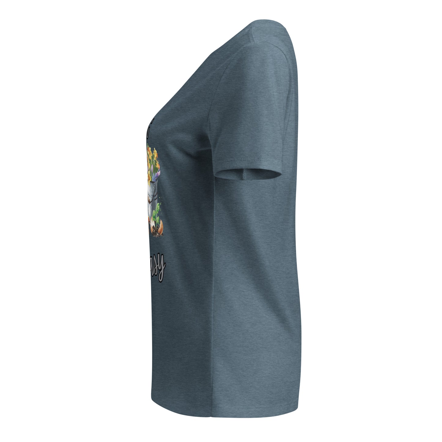 Hoein' Ain't Easy | Women’s relaxed v-neck t-shirt | V-Neck T-Shirt