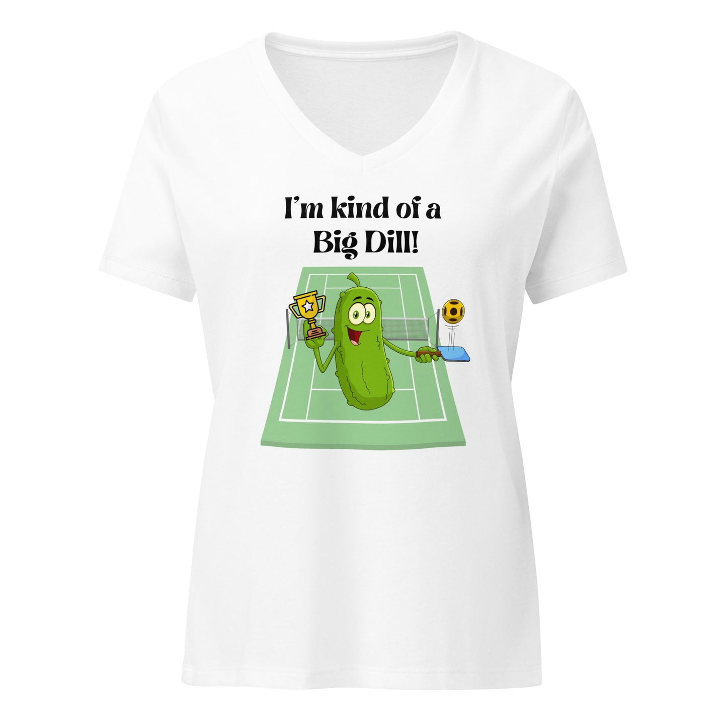 I'm Kind Of A Big Dill | V-Neck T-Shirt
