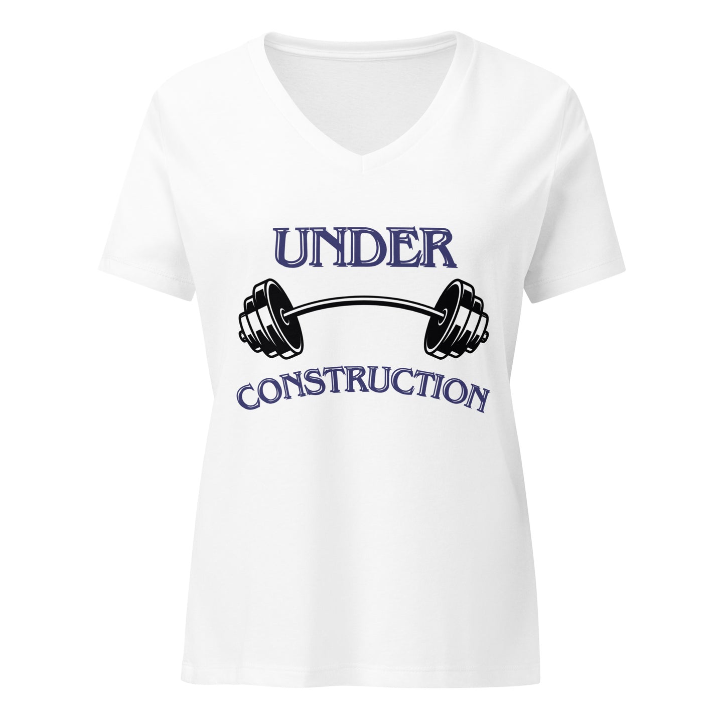 Under Construction T-Shirt | V-Neck Workout Shirt