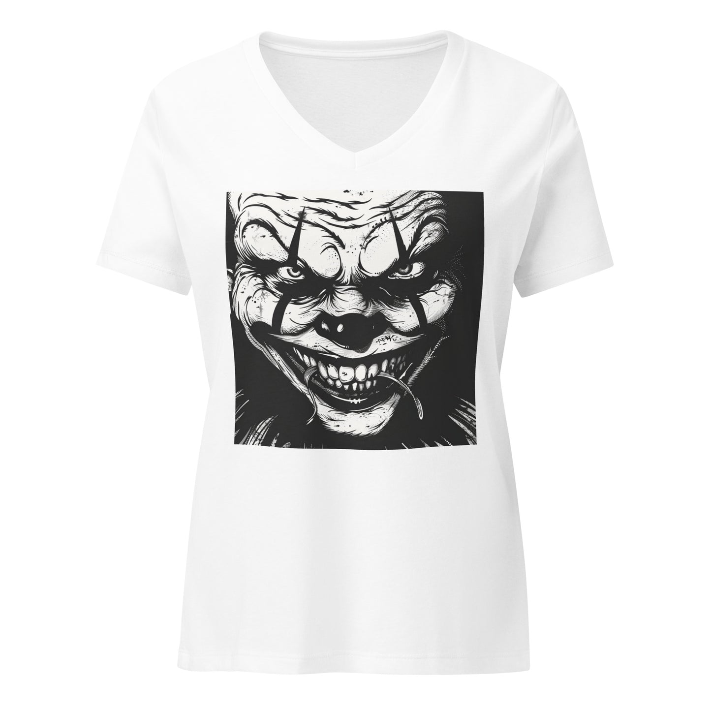 Creepy Clown | V-Neck T-Shirt