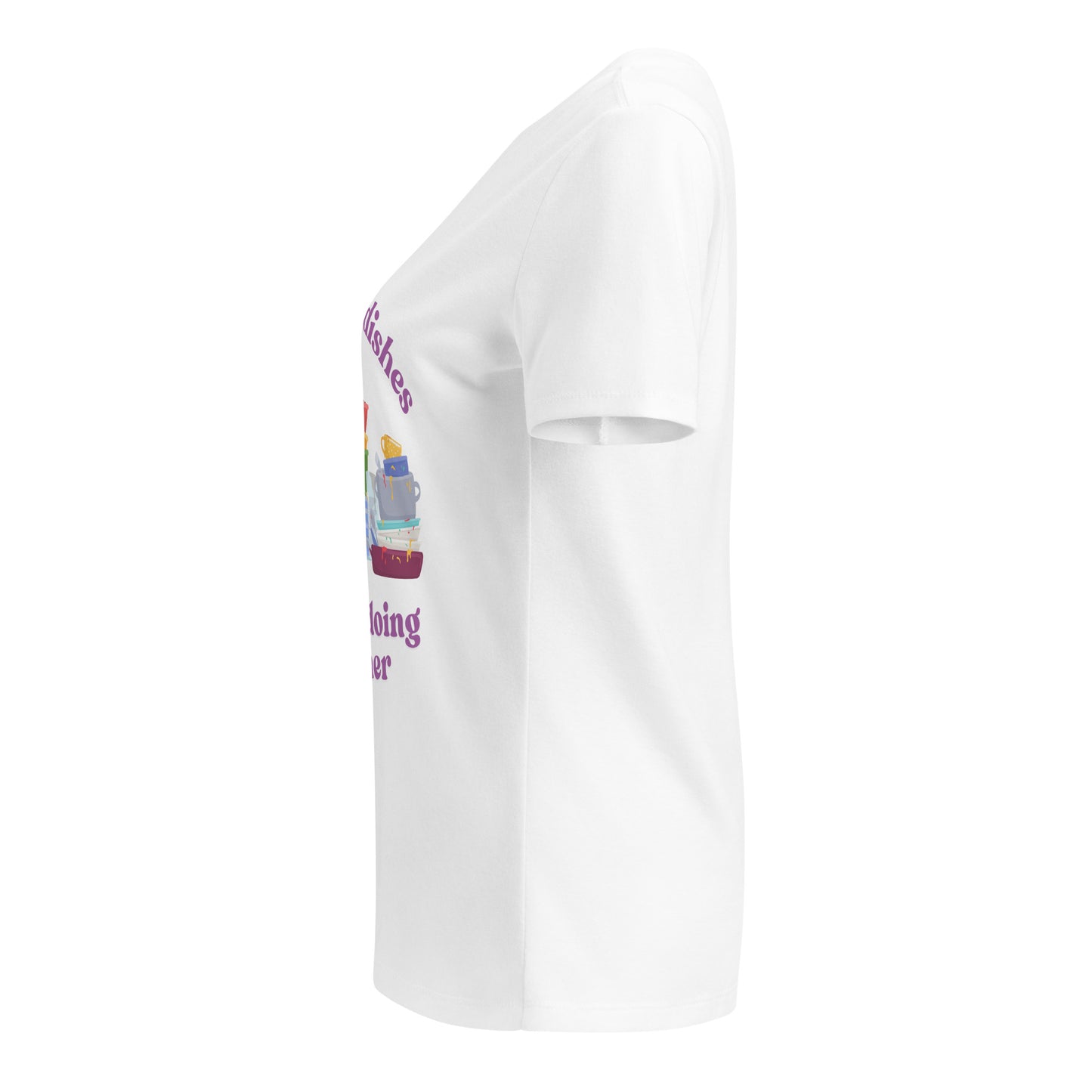 Don't worry Dishes | V-Neck T-Shirt