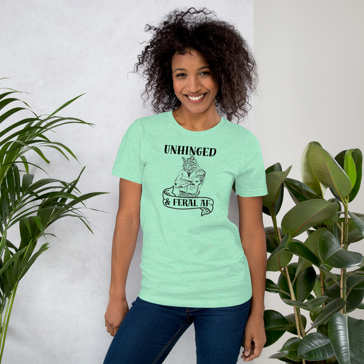 Unhinged and Feral AF | Unisex t-shirt