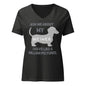 Ask Me About My Weiner | V-Neck T-Shirt