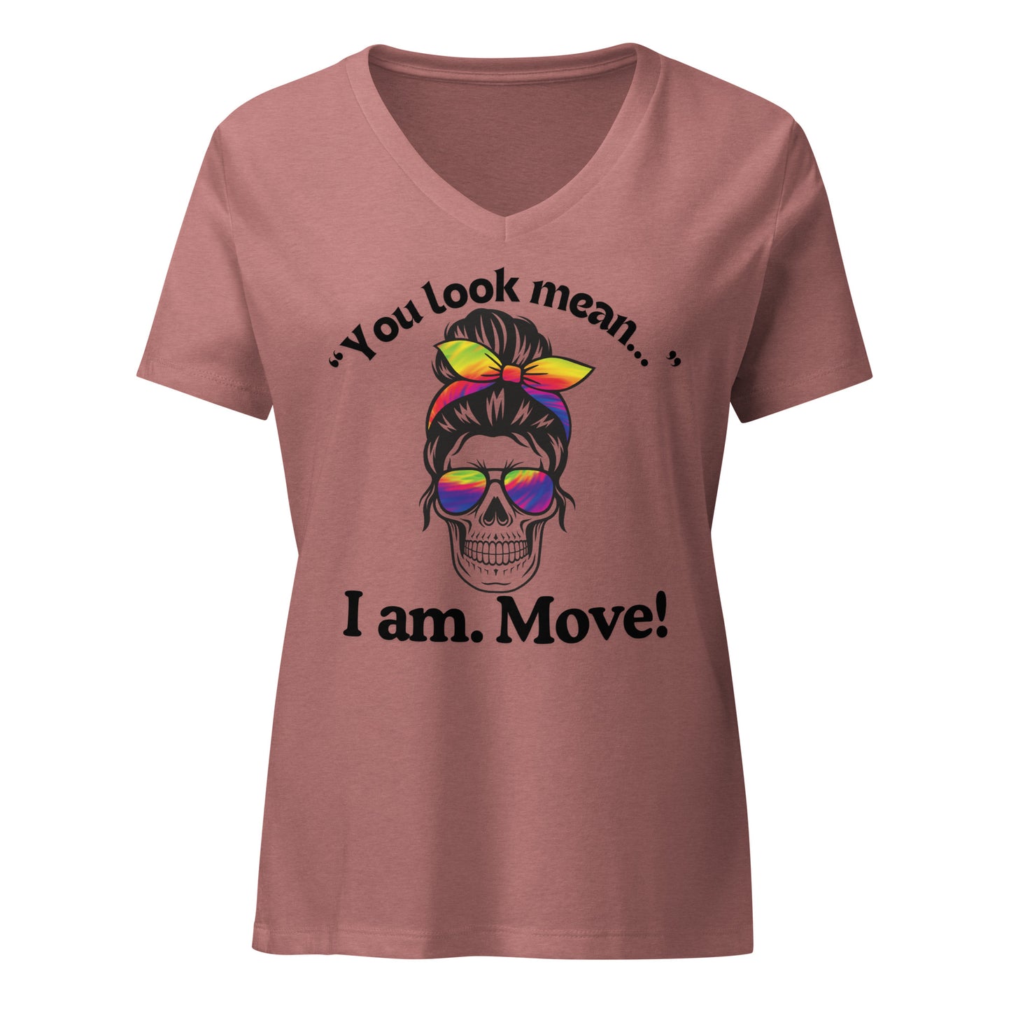 You Look Mean | V-Neck T-Shirt