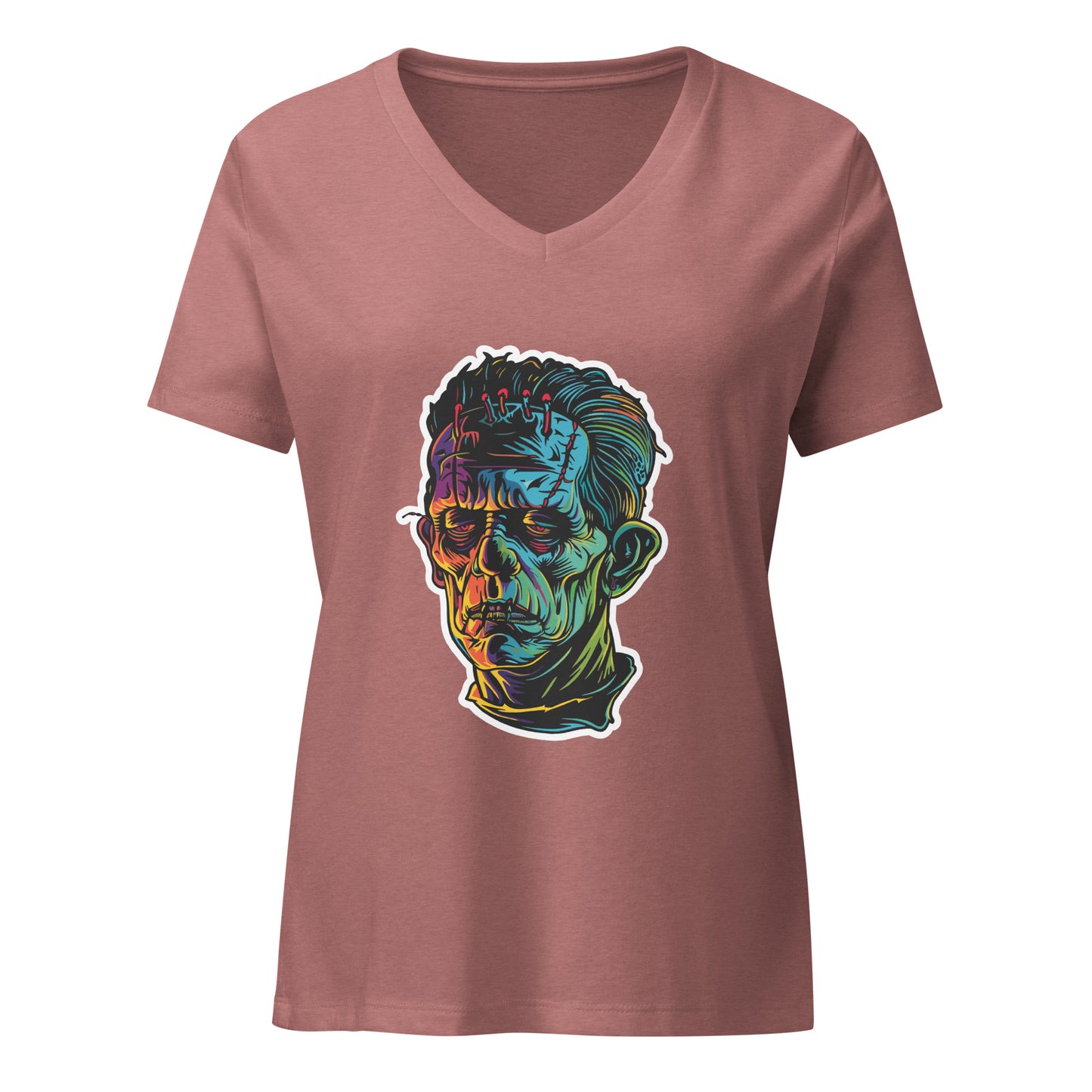 Zombie Frankenstein | V-Neck T-Shirt