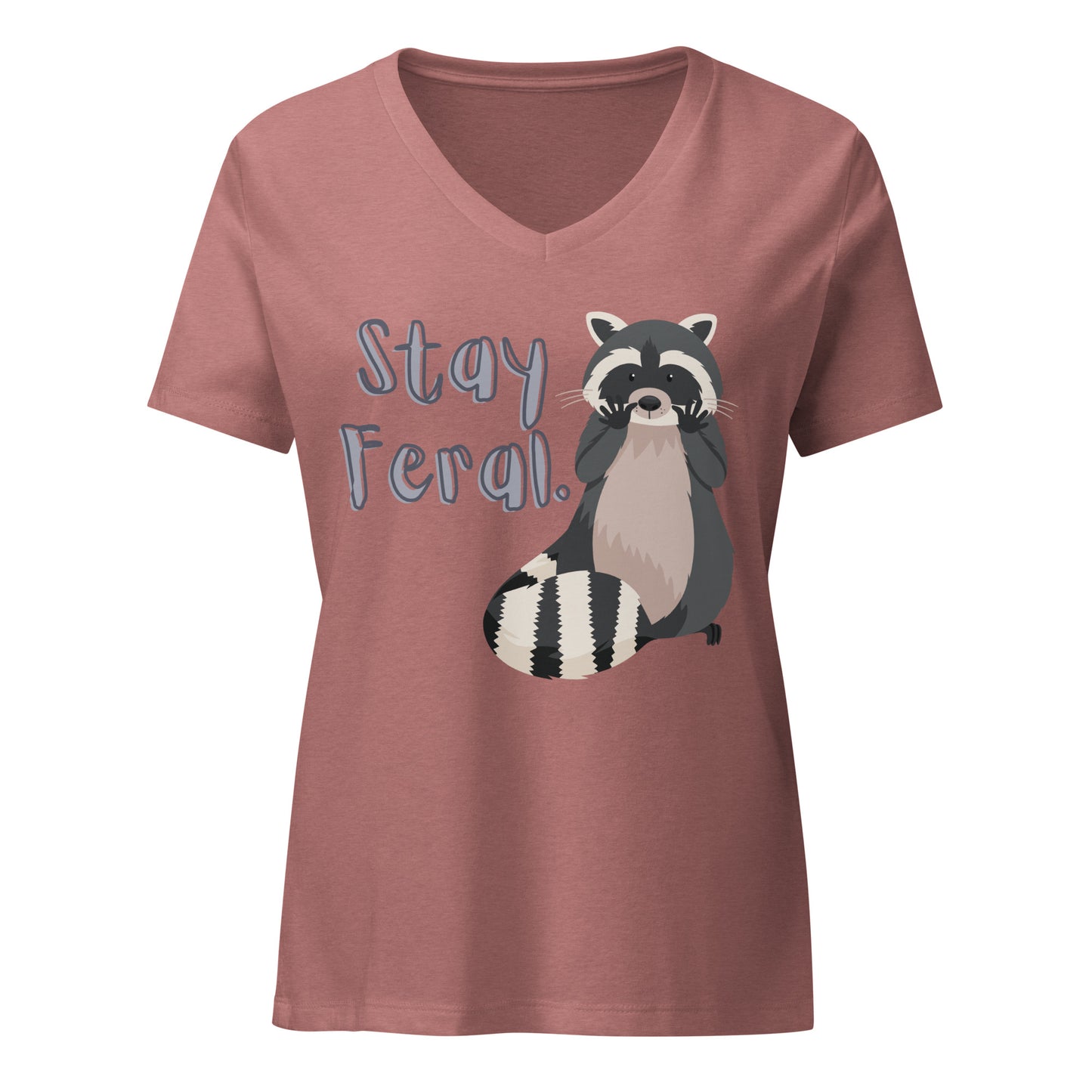 Stay Feral | V-Neck T-Shirt