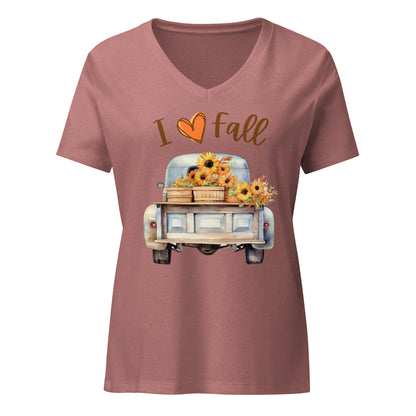 I Love Fall | V-Neck T-Shirt