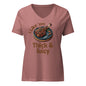 Thick & Juicy | V-Neck T-Shirt