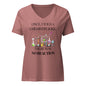 No Reaction | V-Neck T-Shirt