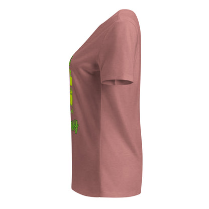 Hoein' Ain't Easy | Women’s relaxed v-neck t-shirt | V-Neck T-Shirt