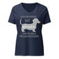 Ask Me About My Weiner | V-Neck T-Shirt