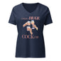 I Need A Huge COCKtail | V-Neck T-Shirt