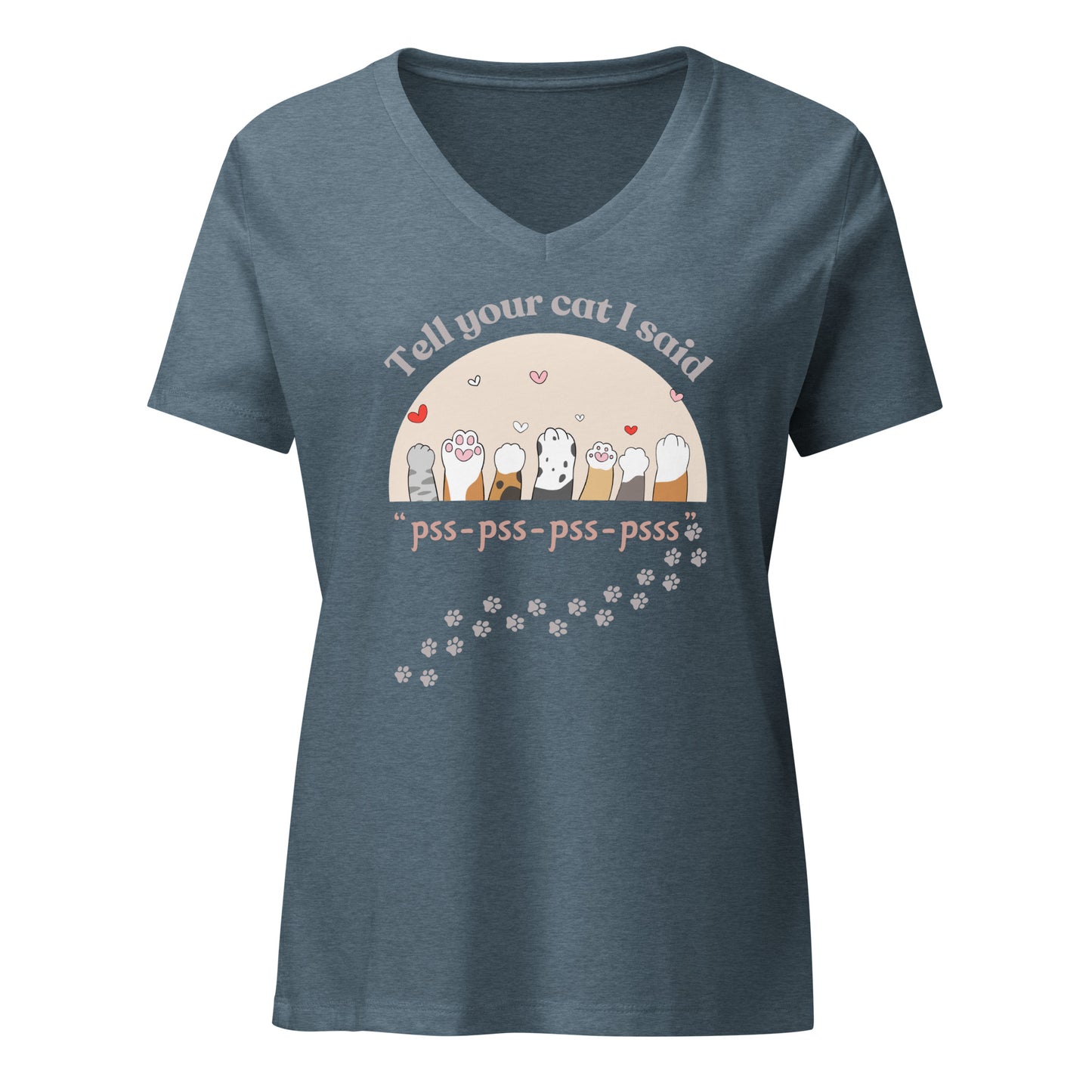 Tell Your Cat | V-Neck T-Shirt