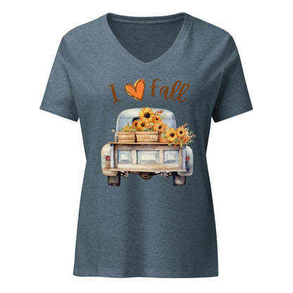I Love Fall | V-Neck T-Shirt