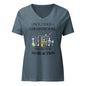 No Reaction | V-Neck T-Shirt