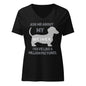 Ask Me About My Weiner | V-Neck T-Shirt