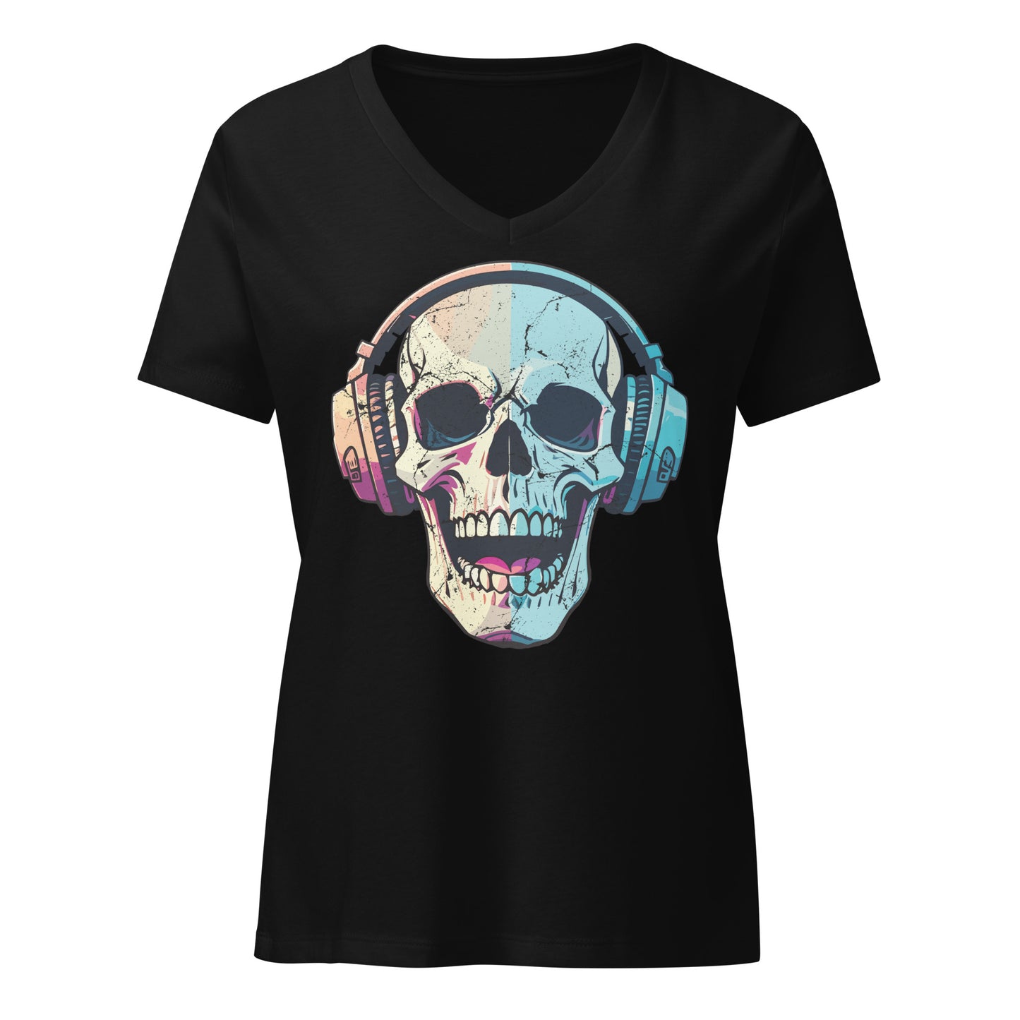 Skull | V-Neck T-Shirt