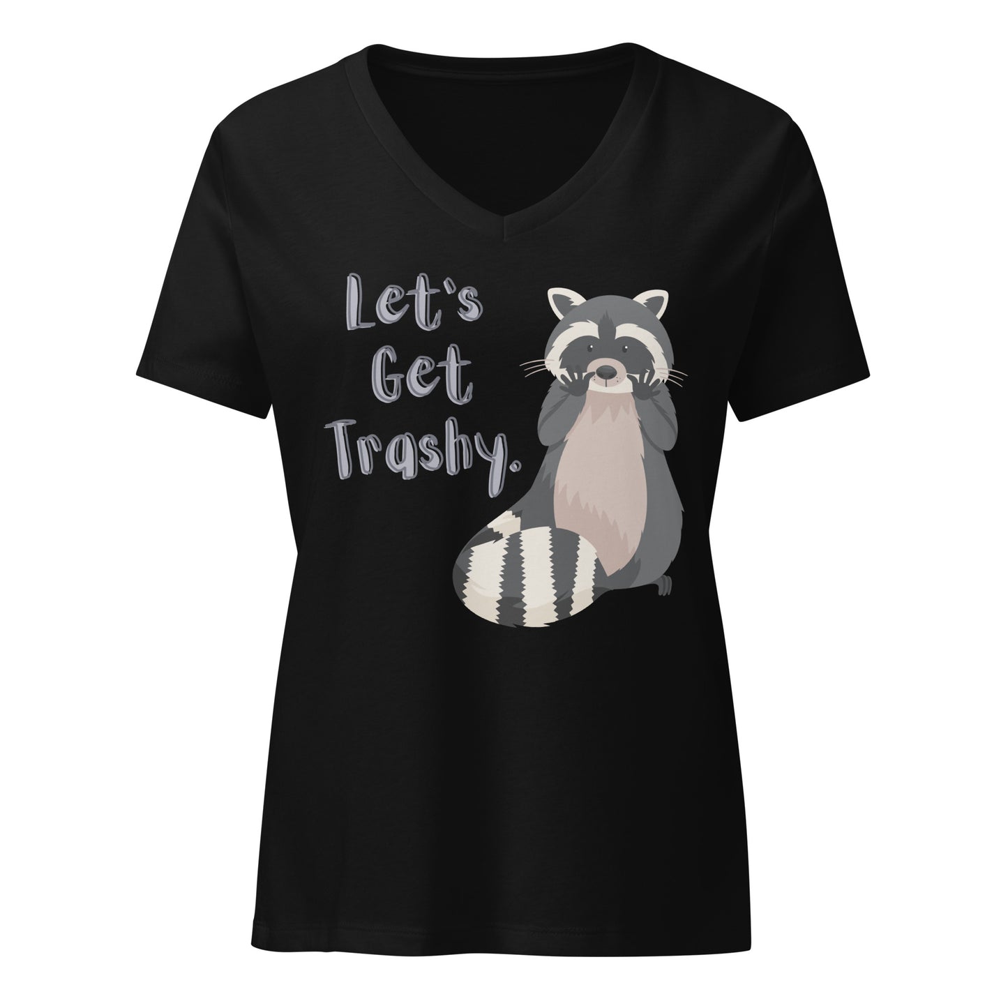 Let's Get Trashy | V-Neck T-Shirt