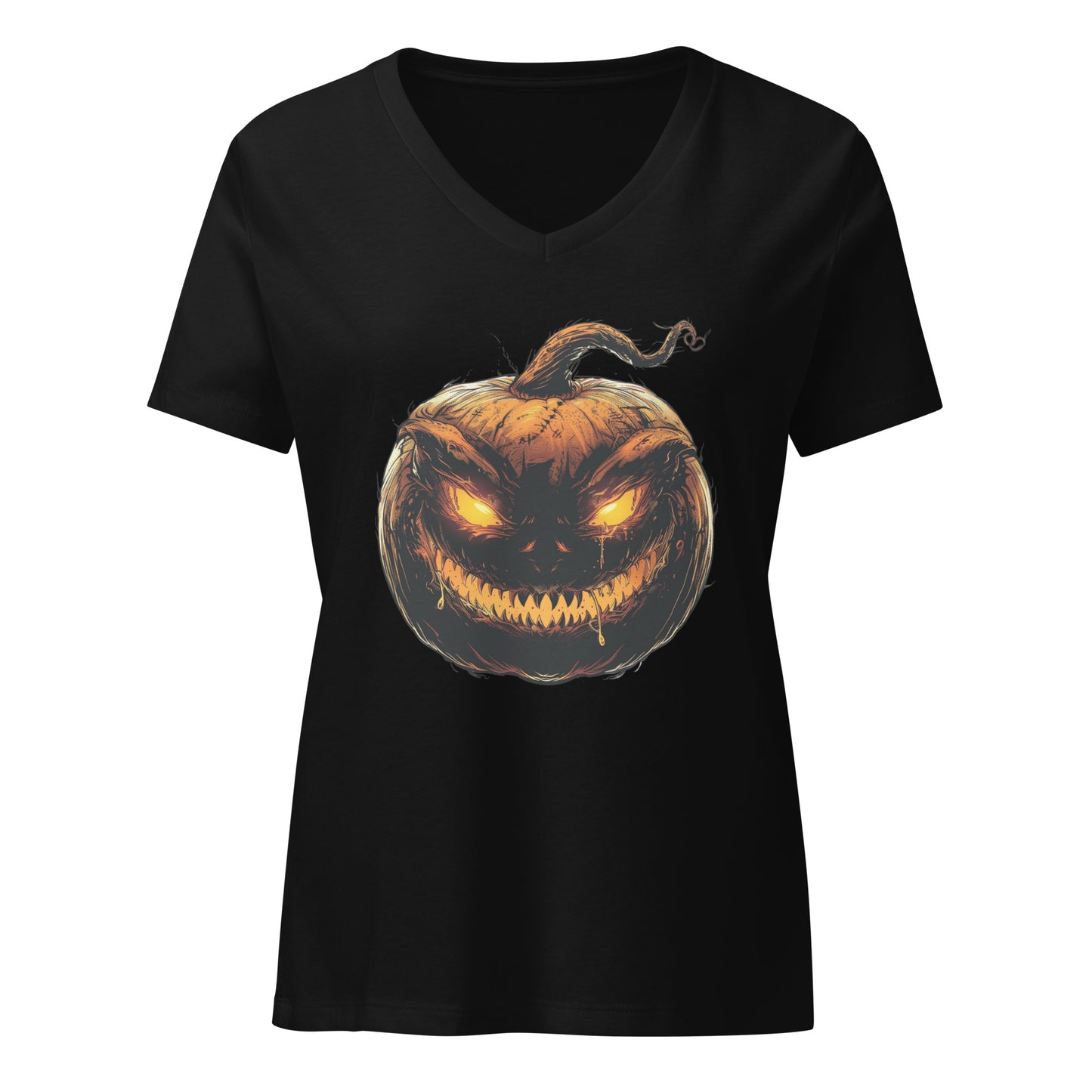 Dark Jack ' O' Lantern | V-Neck T-Shirt