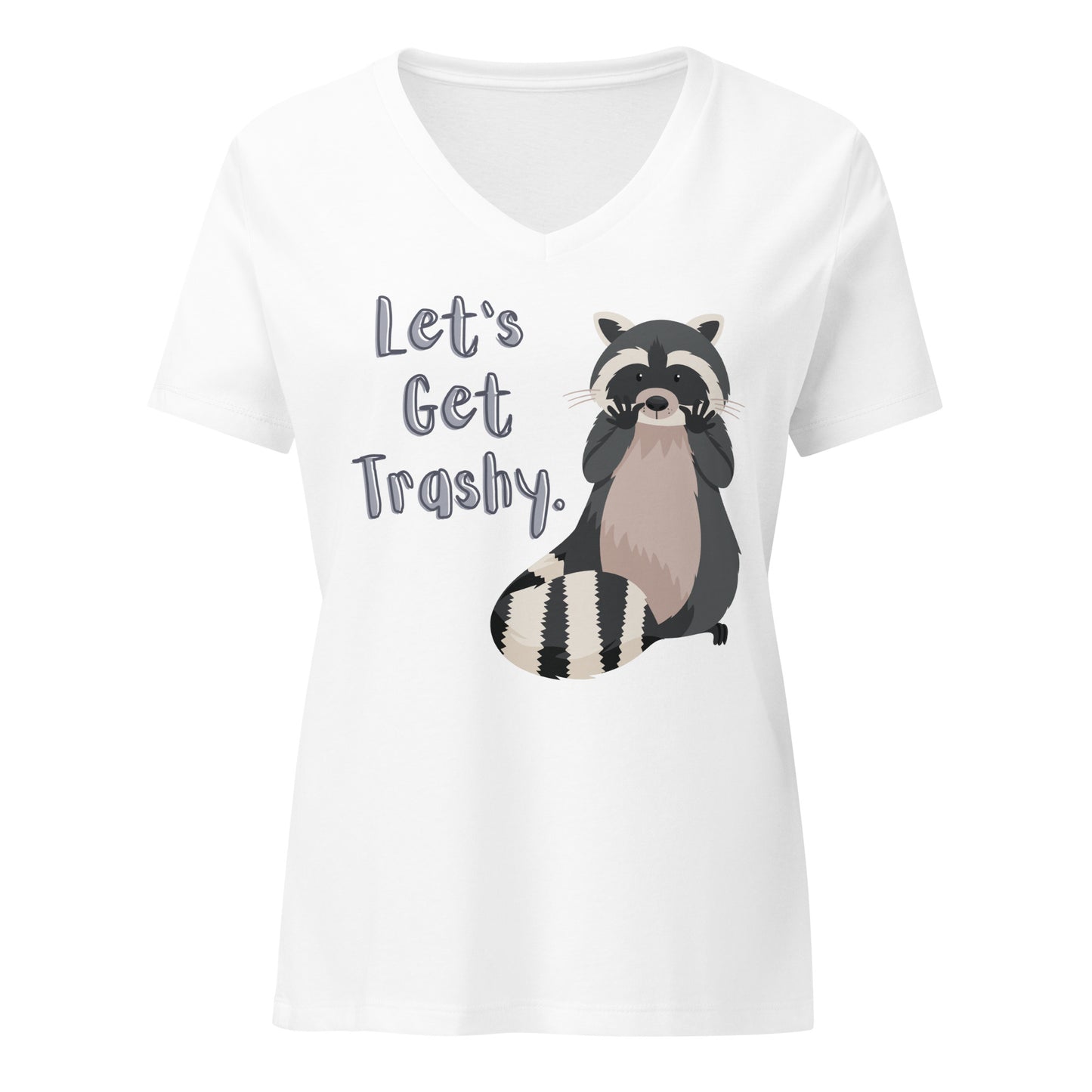 Let's Get Trashy | V-Neck T-Shirt