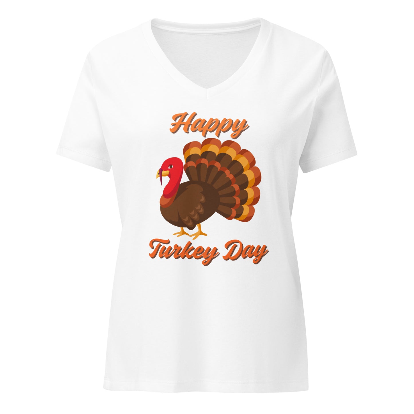 Happy Turkey Day | V-Neck T-Shirt