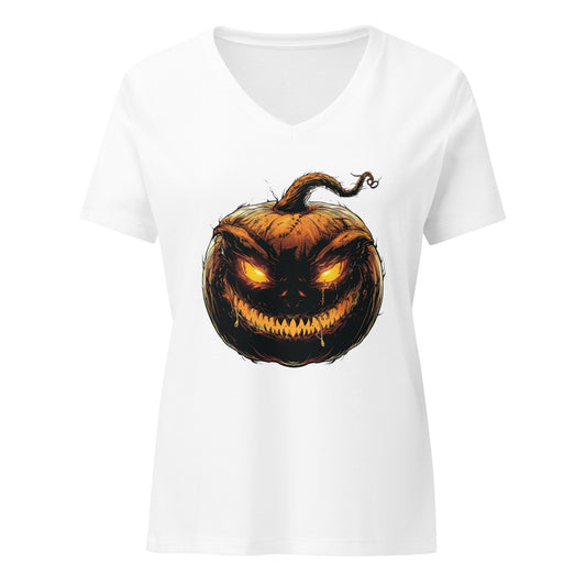 Dark Jack ' O' Lantern | V-Neck T-Shirt