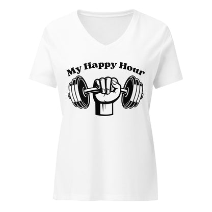 My Happy Hour | V-Neck T-Shirt