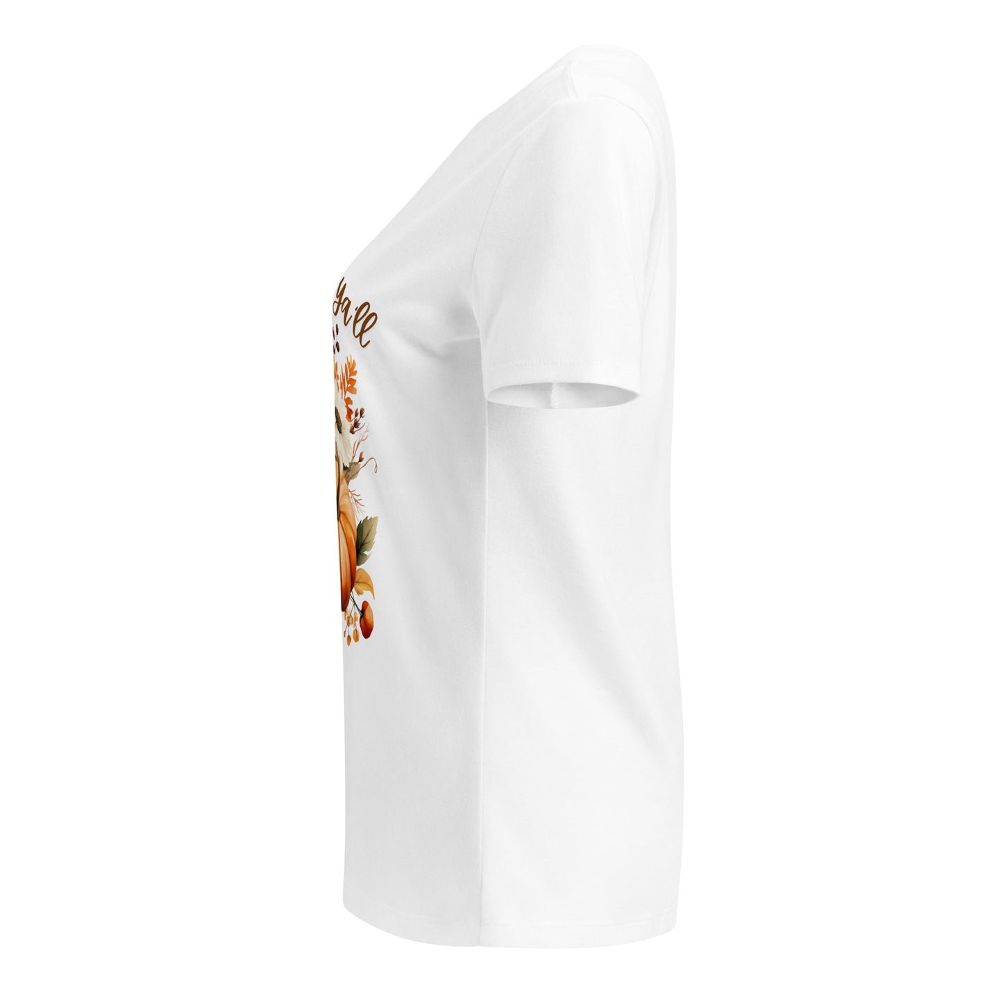 Happy Fall Ya'll | V-Neck T-Shirt